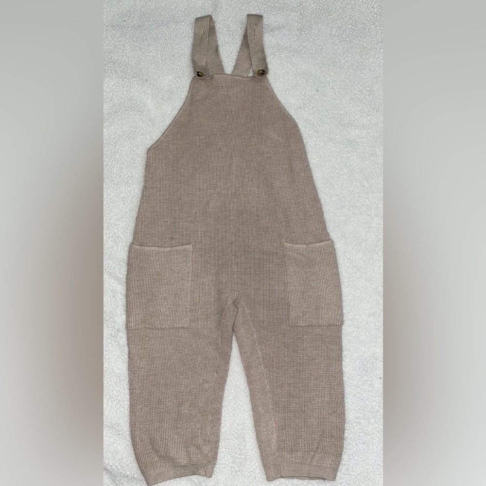 Zara toddler boy Knit Jumpsuit